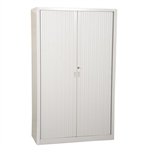 Jalousiskab inkl. 4 hylder 1990x1200x435 mm gr�