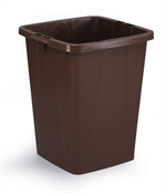 Affaldsspand 90 l. brun