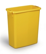 Affaldsspand 60 l. gul