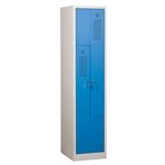 Z-boksskab KSZ41 1x2, gr�/bl�