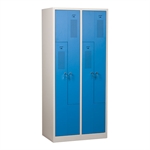Z-boksskab KSZ42 2x2, gr�/bl�