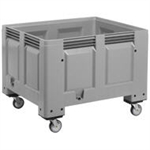 Big-Box gr�, t�t, med hjul