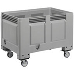 Big-Box gr�, t�t, med hjul