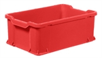 Plastkasse Uni 600x400x225 mm. R�d