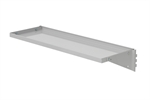 Hylde med sarg og konsoller 875x300mm