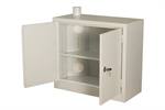 Kemikaliekab inkl. 1 hylde H900xB1000xD450 mm gr�