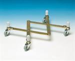 Flexitralle C  60 kg, 50mm 4S nylonhjul