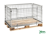 Gitterramme, nedf�ldbar langside, L1220xB820xH640mm