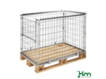 Gitterramme, nedf�ldbar Kortside, L1220xB820xH870mm