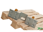 Pallehjul for EUR-palle, max.last 2000 kg
