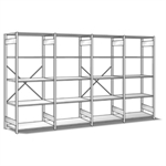 Tilbud Reol No.1 4 fags 2100, 5 hylder 1000x300 galv.